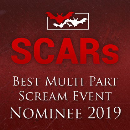 ScareCon Scar Awards Best Multi-Part Scream Event Nominee 2019