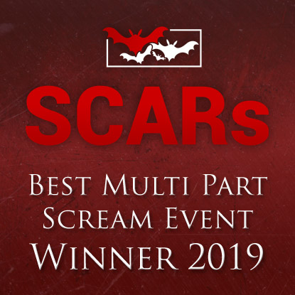 ScareCon Scar Awards Best Multi-Part Scream Event Winner 2019